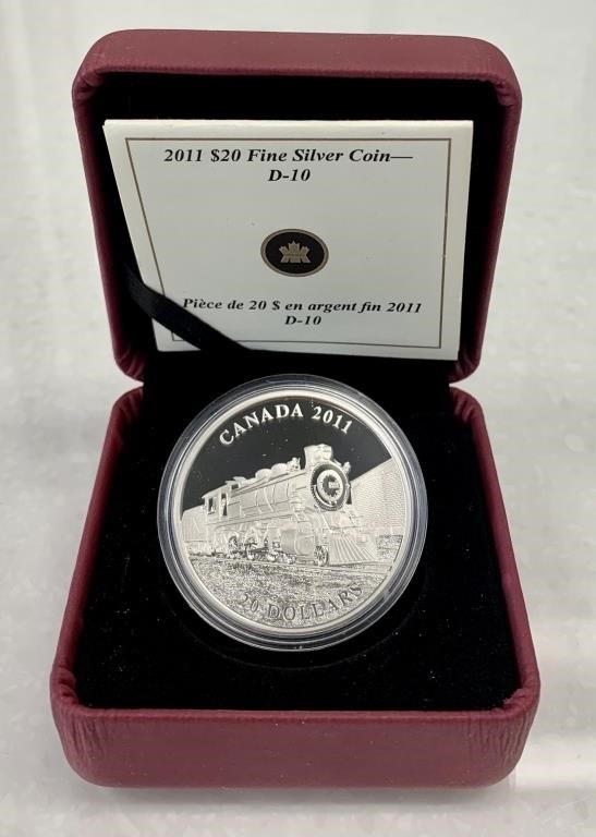 2011 Canada $20 Fine Silver Coin