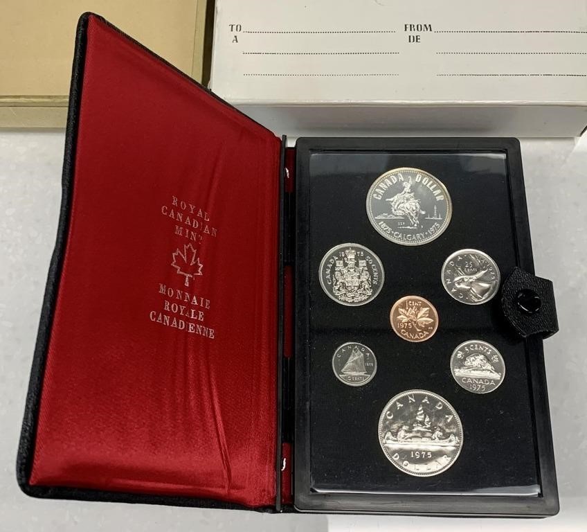 1975 Canada Double Dollar Coin Set