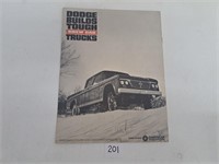 1962 Dodge Truck Dealer Booklet