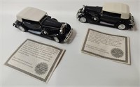 2 1933 Cadillac Fleetwood Cars