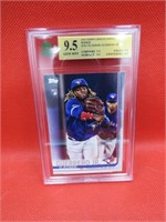 2019 Topps Vladimir Guerrero MNT Card Graded 9.5