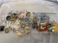 Vintage Earring Pairs All Wearable 60+