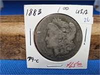 1883 USA SILVER DOLLAR