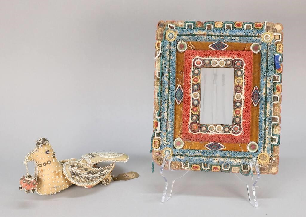 Beaded Whimsy Bird & Frame