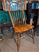 Hoop Back wooden chair