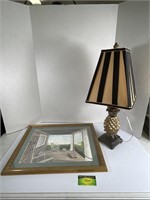 Pineapple Lamp & Picture