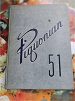 Piquonian Vintage yearbook Piqua Ohio High School