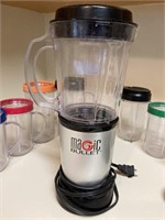 Magic Bullet Blender with all the glasses