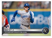 2022 Topps Now Bobby Witt Jr. 5th Rookie Ever With