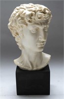 A. Santini (after), Head of Michelangelo's David