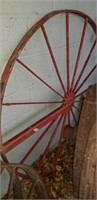 lage spoked steel wheel