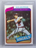 Nolan Ryan 1980 Topps