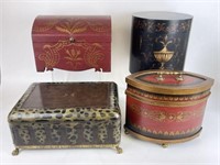 Assortment of Decorative Boxes
