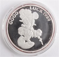 Coin 1 Troy Ounce Disney Mickey Mouse