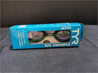 TYR Big Swimple Adult Goggles, Black
