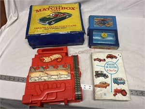 Matchbox and hot wheels cases