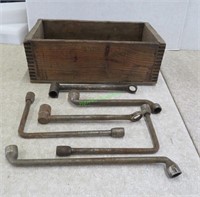 Mechanics Tools - 6 Items - Advertising Wood Box
