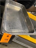 Like new slotted steam pans 2" full size