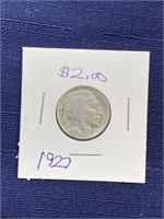 1927 Buffalo nickel coin