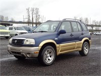 2001 Suzuki Grand Vitara 4X4 SUV