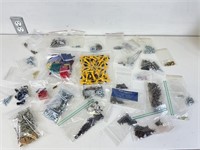 wall anchors, screws, etc