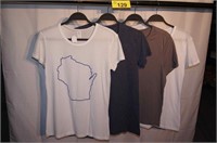 NEW (4) Women's MEDIUM Short Sleeve T-Shirts