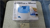 NEW 2 IN 1 HUMIDIFIER AND INHALER