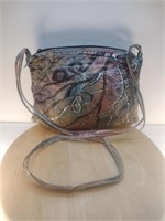 Brit Rosen Hand Painted Leather Purse