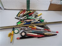 Lot of Advertising Pens, Mechanical Pencils & more