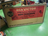 Cardboard RCA Victor Framed Advertising
