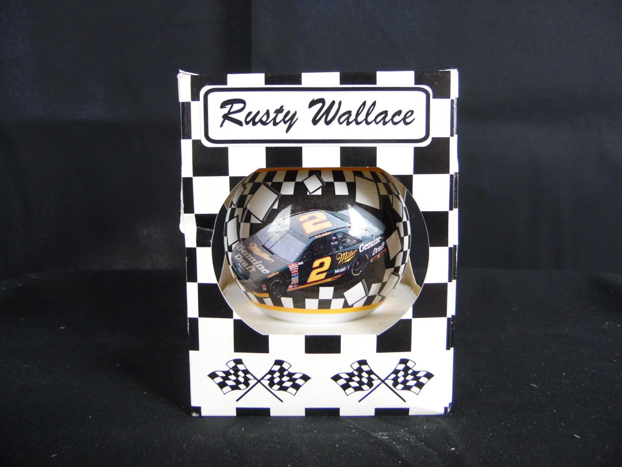 Rusty Wallace Christmas Ornament