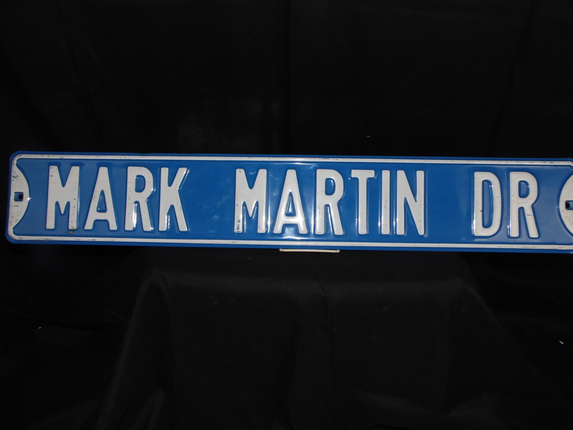 Mark Martin Road Sign