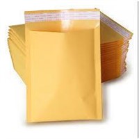 Kraft Bubble Mailer Envelopes-50 Pieces
