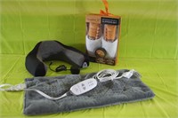 Calming Weighted Heating Pad w/ Massage, Heated