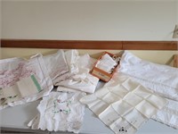 Linens- sheets, pillowcases, other bedding items