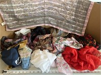 Lot of ladies scarves