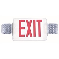 Combo 14-Watt Equiv Exit Sign & Emergency Light