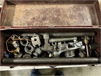 Tool box full of pipe dies