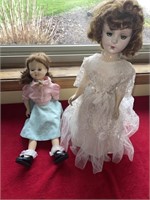 Two vintage dolls