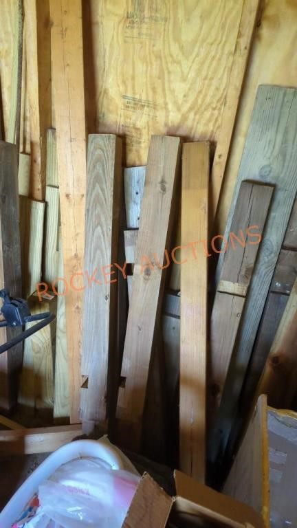 Misc. wooden post lot