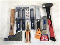assorted hand tools. . May contain