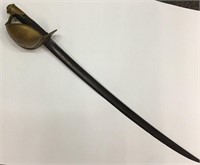 1862  Civil War Naval Sword With Original Scabbard