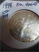 1998 american eagle silver dollar