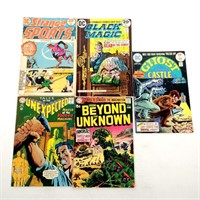 5 DC 12¢-25¢ Horror Comics