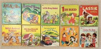 Childrens Vintage Tell-A-Tale Book Lot Lassie