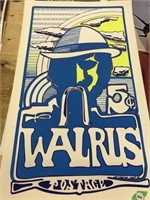Walrus, Vintage Silk-screen Poster, Bart, 1967