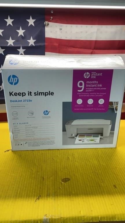 HP wifi printer open box