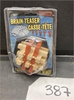 Brain Teaser Real Wood 3D Puzzle Toy
