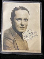 1936 Autographed Edward Nelly Photo by Hal Phyfe