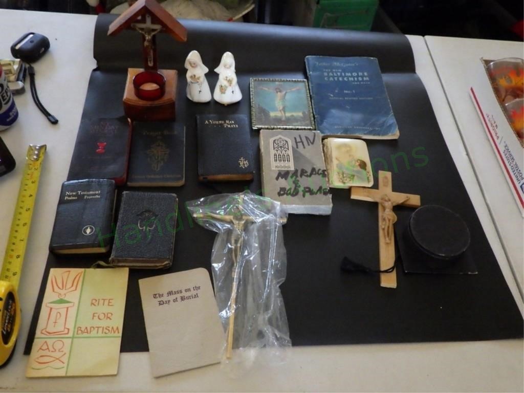 Large Vintage Religious Collection